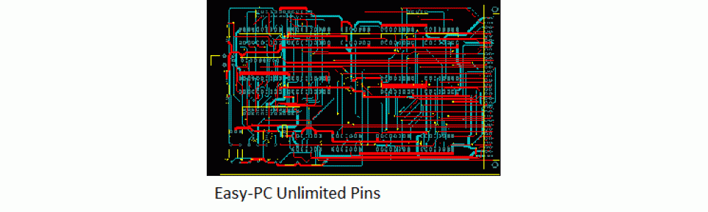 Easy-PC Unlimited Pins
